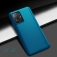 Чехол-накладка Nillkin Super Frosted Shield для смартфона Xiaomi 11T / Xiaomi 11T Pro, противоударный бампер, рифлёный пластик, накладки на кнопки регулировки громкости, чёрный, белый, золотой, красный, сапфирово-синий (Sapphire Blue), сине-зелёный (Peacock Blue), подставка для просмотра видео, Киев