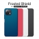 Чехол-накладка Nillkin Super Frosted Shield для смартфона Xiaomi Mi 11 Lite / Xiaomi Mi 11 Lite 5G / Xiaomi Mi 11 Youth Edition, противоударный бампер, рифлёный пластик, накладки на кнопки регулировки громкости, чёрный, белый, золотой, красный, сапфирово-синий (Sapphire Blue), сине-зелёный (Peacock Blue), подставка для просмотра видео, Киев