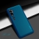 Чехол-накладка Nillkin Super Frosted Shield для смартфона Xiaomi Mi Note 10 / Xiaomi Mi CC9 Pro, противоударный бампер, рифлёный пластик, чёрный, белый, золотой, красный, сапфирово-синий (Sapphire Blue), сине-зелёный (Peacock Blue), подставка для просмотра видео, Киев