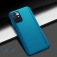 Чехол-накладка Nillkin Super Frosted Shield для смартфона Xiaomi Redmi 10 / Xiaomi Redmi 10 Prime, противоударный бампер, рифлёный пластик, накладки на кнопки регулировки громкости, чёрный, белый, золотой, красный, сапфирово-синий (Sapphire Blue), сине-зелёный (Peacock Blue), подставка для просмотра видео, Киев