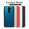 Чехол-накладка Nillkin Super Frosted Shield для смартфона Xiaomi Redmi Note 8 Pro, противоударный бампер, рифлёный пластик, чёрный, белый, золотой, красный, сапфирово-синий (Sapphire Blue), сине-зелёный (Peacock Blue), подставка для просмотра видео, Киев