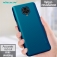 Чехол-накладка Nillkin Super Frosted Shield для смартфона Xiaomi Redmi Note 9 Pro / Xiaomi Redmi Note 9 Pro Max / Xiaomi Redmi Note 9S, противоударный бампер, рифлёный пластик, чёрный, белый, золотой, красный, сапфирово-синий (Sapphire Blue), сине-зелёный (Peacock Blue), подставка для просмотра видео, Киев