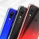 Чехол-накладка PZOZ (Airbag Version) для смартфона Xiaomi RedMi 7, термополиуретан, дополнительная защита углов смартфона «воздушными подушками», накладки на кнопки регулировки громкости и включения / выключения, двойное отверстие для крепления ремешка, прозрачный, прозрачный с чёрным оттенком, прозрачный с красным оттенком, Киев