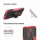 Чехол-накладка с подставкой для смартфона Xiaomi Redmi Note 8 Pro, бронированный бампер, поликарбонат + термополиуретан, сочетание жёсткости с гибкостью, в чехол встроена подставка для просмотра видео, чёрный + чёрный, чёрный + красный, чёрный + оранжевый, чёрный +розовый, чёрный + синий, чёрный + фиолетовый, чёрный + зелёный, чёрный + белый, Киев