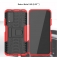 Чехол-накладка с подставкой для смартфона Xiaomi Redmi Note 9 4G (China) / Xiaomi Redmi 9T / Xiaomi Redmi 9 Power, бронированный противоударный бампер, поликарбонат + термополиуретан, сочетание жёсткости с гибкостью, в чехол встроена подставка для просмотра видео, чёрный + чёрный, чёрный + красный, чёрный + оранжевый, чёрный +розовый, чёрный + синий, чёрный + фиолетовый, чёрный + зелёный, чёрный + белый, Киев