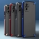 Чехол-накладка X-4 Series для смартфона Xiaomi Redmi Note 10 / Xiaomi Redmi Note 10S, полупрозрачный поликарбонат с серым оттенком, рама из цветного поликарбоната, дополнительная защита углов смартфона, накладка на кнопки регулировки громкости, серый, синий, красный,  розовый, Киев