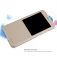 Чехол Nillkin (серия Sparkle) для Xiaomi RedMi Note 4, смарт-чехол, чехол-книжка, горизонтальный флип, смарт-окно, sleep / wake, сон / пробуждение, пластик, искусственная кожа, PU, чёрный, белый, золотой, розовый, Киев