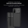 Чехол с защитной шторкой для камеры Nillkin CamShield для смартфона Xiaomi Poco M3, противоударный бампер, рифлёный пластик, шторка-слайдер для защиты камеры от механических воздействий, чёрный, Киев