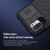 Чехол с защитной шторкой для камеры Nillkin CamShield для смартфона Xiaomi Redmi Note 10 5G / Xiaomi Poco M3 Pro, противоударный бампер, рифлёный пластик, шторка-слайдер для защиты камеры от механических воздействий, чёрный, синий, Киев