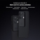 Чехол с защитной шторкой для камеры Nillkin CamShield для смартфона Xiaomi Redmi Note 13 5G, противоударный бампер, рифлёный пластик, шторка-слайдер для защиты камеры от механических воздействий, чёрный, синий, Киев, Київ