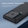 Чехол с защитной шторкой для камеры Nillkin CamShield Pro для смартфона OnePlus 9 Pro, задняя панель из поликарбоната + рама из термополиуретана, дополнительная защита углов смартфона «воздушными подушками», шторка-слайдер для защиты камеры от механических воздействий, накладки на кнопки регулировки громкости, чёрный, синий, зелёный, Киев, Київ