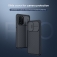 Чехол с защитной шторкой для камеры Nillkin CamShield Pro для смартфона Xiaomi Poco F3 / Xiaomi Redmi K40 / Xiaomi Redmi K40 Pro / Xiaomi Mi 11i, задняя панель из поликарбоната + рама из термополиуретана, дополнительная защита углов смартфона «воздушными подушками», шторка-слайдер для защиты камеры от механических воздействий, накладки на кнопки регулировки громкости, чёрный, синий, зелёный, Киев, Київ