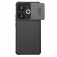Чехол с защитной шторкой для камеры Nillkin CamShield Pro для смартфона Xiaomi Poco F6 / Xiaomi Redmi Turbo 3, задняя панель из поликарбоната + рама из термополиуретана, дополнительная защита углов смартфона «воздушными подушками», шторка-слайдер для защиты камеры от механических воздействий, накладки на кнопки регулировки громкости, чёрный, синий, зелёный, Киев, Київ