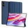 Чохол-книжка Dux Ducis (серія Domo) для планшета Xiaomi Poco Pad / Xiaomi Redmi Pad Pro, горизонтальний фліп, штучна шкіра, термополіуретан, ПВХ, мікрофайбер, захист кутів планшета «повітряними подушками», магнітне тримання чохла в закритому стані, смарт-чохол (екран вмикається при відкритті чохла і вимикається при закритті), 2 режими складання чохла, металевий шильд «Dux Ducis» на лицьовому боці, чорний, синій, рожевий, Київ, Киев