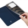 Чехол-книжка Dux Ducis Skin Pro для смартфона Xiaomi 15, горизонтальный флип, искусственная кожа, накладка из термополиуретана, встроенные магниты для фиксации чехла в закрытом и открытом состоянии, отделение для платёжных карт / визиток, возможность трансформации чехла в подставку для просмотра видео, чёрный, синий, золотой, розовый, Киев, Київ