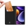 Чехол-книжка Dux Ducis для смартфона Xiaomi Poco F5 / Xiaomi Redmi Note 12 Turbo, горизонтальный флип, искусственная кожа, накладка из термополиуретана, встроенные магниты для фиксации чехла в закрытом и открытом состоянии, отделение для платёжных карт / визиток, возможность трансформации чехла в подставку для просмотра видео, чёрный, синий, золотой, розовый, Киев, Київ