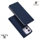 Чехол-книжка Dux Ducis Skin Pro для смартфона Xiaomi Poco M7 Pro 5G, горизонтальный флип, искусственная кожа, накладка из термополиуретана, встроенные магниты для фиксации чехла в закрытом и открытом состоянии, отделение для платёжных карт / визиток, возможность трансформации чехла в подставку для просмотра видео, чёрный, синий, золотой, розовый, Киев, Київ