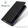 Чехол-книжка Dux Ducis Skin Pro для смартфона Xiaomi Poco X7 Pro / Xiaomi Redmi Turbo 4, горизонтальный флип, искусственная кожа, накладка из термополиуретана, встроенные магниты для фиксации чехла в закрытом и открытом состоянии, отделение для платёжных карт / визиток, возможность трансформации чехла в подставку для просмотра видео, чёрный, синий, золотой, розовый, Киев, Київ