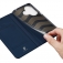Чехол-книжка Dux Ducis Skin Pro для смартфона Xiaomi Redmi 13 / Xiaomi Poco M6 4G, горизонтальный флип, искусственная кожа, накладка из термополиуретана, встроенные магниты для фиксации чехла в закрытом и открытом состоянии, отделение для платёжных карт / визиток, возможность трансформации чехла в подставку для просмотра видео, чёрный, синий, золотой, розовый, Киев, Київ