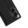 Чехол-книжка Dux Ducis Skin Pro для смартфона Xiaomi Redmi 13 / Xiaomi Poco M6 4G, горизонтальный флип, искусственная кожа, накладка из термополиуретана, встроенные магниты для фиксации чехла в закрытом и открытом состоянии, отделение для платёжных карт / визиток, возможность трансформации чехла в подставку для просмотра видео, чёрный, синий, золотой, розовый, Киев, Київ
