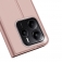 Чехол-книжка Dux Ducis Skin Pro для смартфона Xiaomi Redmi Note 14 5G / Poco M7 Pro 5G, горизонтальный флип, искусственная кожа, накладка из термополиуретана, встроенные магниты для фиксации чехла в закрытом и открытом состоянии, отделение для платёжных карт / визиток, возможность трансформации чехла в подставку для просмотра видео, чёрный, синий, золотой, розовый, Киев, Київ