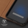 Чохол-книжка Dux Ducis (серія Skin X2) для смартфона Xiaomi Redmi Note 12 5G / Xiaomi Poco X5 5G, горизонтальний фліп, штучна шкіра + накладка з термополіуретана, вбудовані магніти для фіксації чохла в закритому стані, відділення для платіжних карт, металева захисна решітка на отворі для розмовного динаміка, логотип «Dux Ducis», можливість трансформації чохла в підставку для перегляду відео, Київ Киев