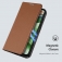 Чохол-книжка Dux Ducis (серія Skin X2) для смартфона Xiaomi Redmi Note 12 5G / Xiaomi Poco X5 5G, горизонтальний фліп, штучна шкіра + накладка з термополіуретана, вбудовані магніти для фіксації чохла в закритому стані, відділення для платіжних карт, металева захисна решітка на отворі для розмовного динаміка, логотип «Dux Ducis», можливість трансформації чохла в підставку для перегляду відео, Київ Киев