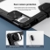 Чохол-книжка Nillkin Bumper Leather Case Pro для Xiaomi Pad 5 / Xiaomi Pad 5 Pro, горизонтальний фліп, передня панель зі штучної шкіри, задня панель з полікарбоната, рама з термополіуретана, додатковий захист кутів планшета «повітряними подушками», металева шторка-слайдер для захисту камери, магнітна защіпка для фіксації чохла в закритому стані, смарт-чохол (екран вмикається при відкритті чохла і вимикається при закритті), відділення для зберігання стилуса, чорний, Київ, Киев