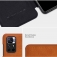 Чехол-книжка Nillkin (серия Qin) для смартфона Xiaomi Poco M4 Pro 5G / Xiaomi Redmi Note 11S 5G / Xiaomi Redmi Note 11T 5G / Xiaomi Redmi Note 11 5G (China), чехол-книжка, противоударный чехол, горизонтальный флип, пластик, искусственная кожа, PU, чёрный, коричневый, красный, Киев, Київ