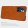 Чехол-книжка Nillkin (серия Qin) для смартфона Xiaomi Poco M4 Pro 5G / Xiaomi Redmi Note 11S 5G / Xiaomi Redmi Note 11T 5G / Xiaomi Redmi Note 11 5G (China), чехол-книжка, противоударный чехол, горизонтальный флип, пластик, искусственная кожа, PU, чёрный, коричневый, красный, Киев, Київ