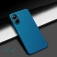 Чехол-накладка Nillkin Super Frosted Shield для смартфона Realme 10 Pro, противоударный бампер, рифлёный пластик, накладки на кнопки регулировки громкости, чёрный, белый, золотой, красный, сапфирово-синий (Sapphire Blue), сине-зелёный (Peacock Blue), Киев, Київ