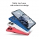 Чехол-накладка Nillkin Super Frosted Shield для смартфона Xiaomi Redmi Note 13 5G, противоударный бампер, рифлёный пластик, накладки на кнопки регулировки громкости, чёрный, белый, золотой, красный, сапфирово-синий (Sapphire Blue), сине-зелёный (Peacock Blue), подставка для просмотра видео, Киів, Киев