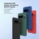 Чохол-накладка Nillkin Super Frosted Shield Pro для смартфона Google Pixel 8 Pro, задня панель з полікарбоната + рама з термополіуретана, поєднання жорсткості з гнучкістю, додатковий захист кутів смартфона кутовими бамперами, накладки на кнопки живлення й регулювання гучності, чорний, синій, зелений, червоний, Київ, Киев