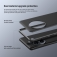 Чохол-накладка Nillkin Super Frosted Shield Pro для смартфона OnePlus Ace 2 Pro, задня панель з полікарбоната + рама з термополіуретана, поєднання жорсткості з гнучкістю, додатковий захист кутів смартфона кутовими бамперами, накладки на кнопки живлення й регулювання гучності, чорний, синій, зелений, червоний, Київ, Киев