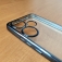 Чохол-накладка з кольоровим покриттям для Xiaomi Poco F6 / Xiaomi Redmi Turbo 3, прозорий термополіуретан, виділені кольором рама і блок камер, додатковий захист кутів смартфона «повітряними подушками», накладка на кнопки регулювання гучності, Київ, Киев