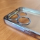 Чохол-накладка з кольоровим покриттям для Xiaomi Redmi 13 / Xiaomi Poco M6 4G, прозорий термополіуретан, виділені кольором рама і блок камер, додатковий захист кутів смартфона «повітряними подушками», накладка на кнопки регулювання гучності, Київ, Киев