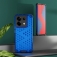 Чехол-накладка с рисунком в виде сот для смартфона Xiaomi Redmi Note 13 Pro 5G / Xiaomi Poco X6, противоударный бампер, задняя панель из поликарбоната, рама из термополиуретана, сочетание жёсткости с гибкостью, дополнительная защита углов смартфона «воздушными подушками», накладка на кнопки регулировки громкости, чёрный + прозрачный, чёрный + серый, чёрный + красный, чёрный + синий, чёрный + зелёный, Киев, Київ