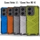 Чехол-накладка с рисунком в виде сот для смартфона Xiaomi Redmi 13 / Xiaomi Poco M6 4G, противоударный бампер, задняя панель из поликарбоната, рама из термополиуретана, сочетание жёсткости с гибкостью, дополнительная защита углов смартфона «воздушными подушками», накладка на кнопки регулировки громкости, чёрный + прозрачный, чёрный + серый, чёрный + красный, чёрный + синий, чёрный + зелёный, Киев, Київ