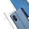 Зеркальный чехол-книжка-подставка Mirror Case для смартфона Xiaomi Poco M5, противоударный чехол, пластик + полиуретан, смарт-чехол (при открытии чехла экран включается), Kview Magic Mirror, возможность трансформации чехла в подставку для просмотра видео, чёрный, синий, фиолетовый, золотой, розовый, Киев