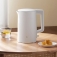 Електричний чайник Xiaomi Mijia Electric Kettle N1, MJDSH05YM, безшовна колба з нержавіючої сталі AISI 304, матовий поліпропілен, двошарова конструкція з повітряним ізоляційним прошарком між колбою і корпусом, що запобігає опікам, якісний термостат, автоматичне відключення чайника, клавіша вмикання / вимикання з підсвіткою, обертання чайника на 360° на підставці, кришка відкривається під кутами 30° та 65°, об'єм: 1,5 л, 220 В, потужність: 1500 Вт, Київ, Киев