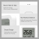 Електронний термометр / гігрометр / годинник Xiaomi Mijia Smart Temperature And Humidity Meter 3 (Xiaomi Mijia Bluetooth Thermometer 3), MJWSDO5MMC, ABS пластик + ПММА (оргскло), LCD дисплей, швейцарські сенсори виміру температури і вологості Sensirion, температура, вологість, час, дата, день тижня, комфорт / дискомфорт за допомогою емодзі, Bluetooth 5.0, Mijia App / Mi Home, Mijia Bluetooth Gateway, веде статистику температури і вологості, батарейка CR2450, Київ, Киев
