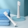 Комплект сменных насадок для электрической зубной щётки Xiaomi Mijia Sonic Electric Toothbrush T100 (3 шт.), модель: MBS302, специальная техника установки щетинок повышенной плотности (на 20% больше щетинок, чем у обычных зубных щёток), импортные мягкие щетинки с наконечником толщиной 0,01 мм, индивидуальная вакуумная упаковка каждой насадки, Киев