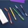 Набор гелевых ручек Xiaomi Colorful Gel Pen (5 шт.), модель MJBWB03WC, быстросохнущие чернила, не оставляют клякс, пишет до 4-х раз дольше обычной гелевой ручки, толщина наконечника: 0,5 мм, наконечник обработан на станке компании MIKRON (Швейцария), наконечник подпружинен, нет протечки чернил, синий, фиолетовый, зелёный, жёлтый, оранжевый, Киев