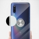 Прозрачный чехол-накладка с магнитным кольцом для Xiaomi Mi9 SE, противоударный бампер, термополиуретан TPU, дополнительная защита углов смартфона «воздушными подушками», накладки на кнопки регулировки громкости и включения / выключения, кольцо для пальца, кольцо-подставка для просмотре видео, магнитное кольцо крепится к автомобильным магнитным держателям, прозрачный, прозрачный с чёрным оттенком, прозрачный с синим оттенком, прозрачный с красным оттенком, Киев