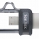 USB – microUSB OTG флешка SanDisk (64 Гб), MicroUSB OTG flash drive, телескопический слайдер, USB 3.0, мультисистемная совместимость, программа для управления контентом SanDisk Memory Zone App, Киев