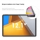 Захисне скло Glass Screen Pro+ для планшетного комп'ютера Xiaomi Poco Pad / Xiaomi Redmi Pad Pro, броньоване скло, загартоване скло, товщина 0,33 мм, показник за мінералогічною шкалою твердості (шкала Мооса від 1 до 10): 9H, в 4 рази більш стійке до подряпин, ніж звичайна захисна плівка, не впливає на чутливість сенсора, не спотворює кольори, антивідблискове покриття, олеофобне покриття, Київ, Киев