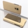 Зеркальный чехол-книжка-подставка Mirror Case для смартфона Xiaomi Redmi Note 9 / Xiaomi Redmi 10X 4G, противоударный чехол, пластик + полиуретан, смарт-чехол (при открытии чехла экран включается), Kview Magic Mirror, возможность трансформации чехла в подставку для просмотра видео, чёрный, синий, фиолетовый, золотой, розовый, Киев